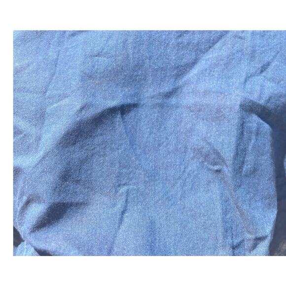 NWT J.Crew Cinched‎ Shirt Dress, Button Down, Indigo Blue, Cotton, Sz M - Picture 9 of 9